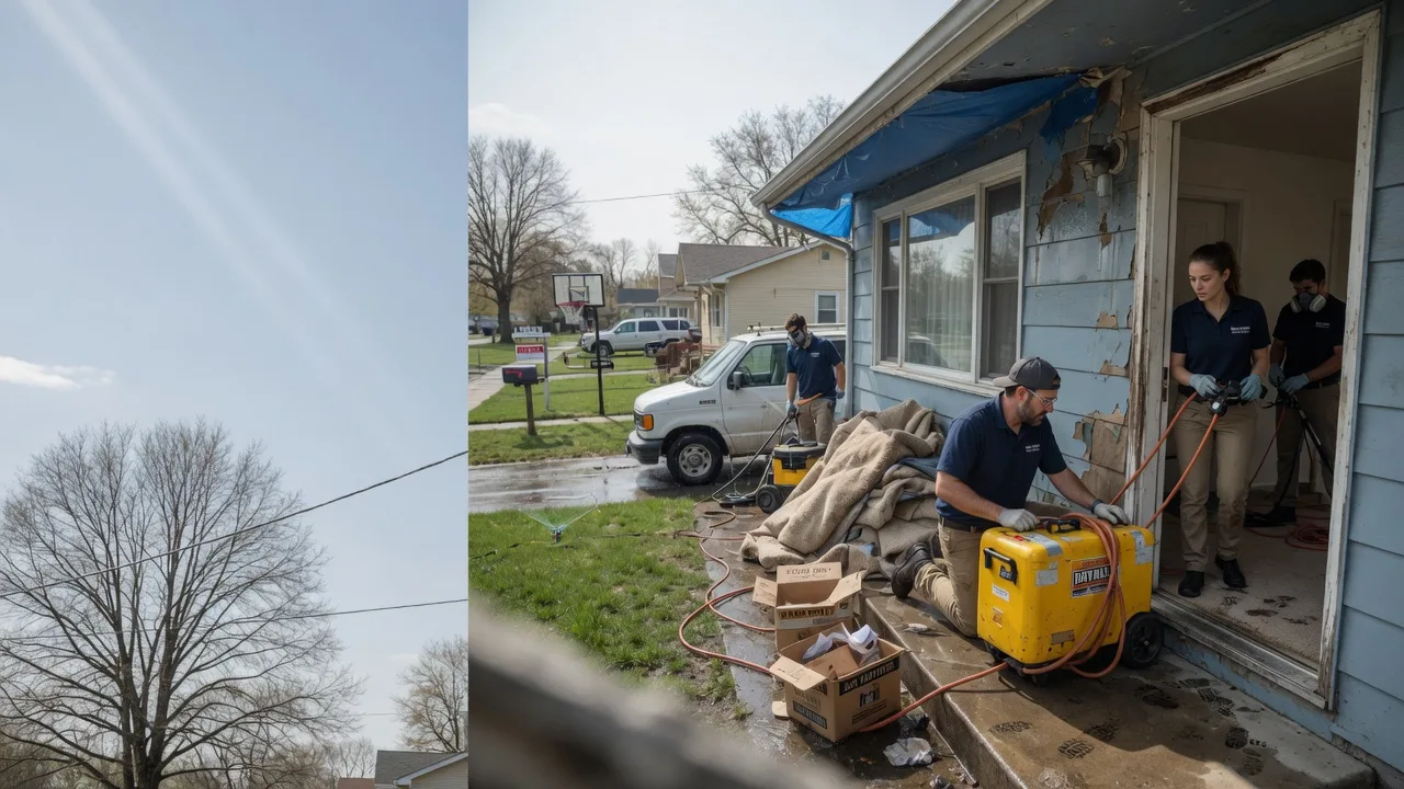 Basement Flood Cleanup in Asher, KY near me